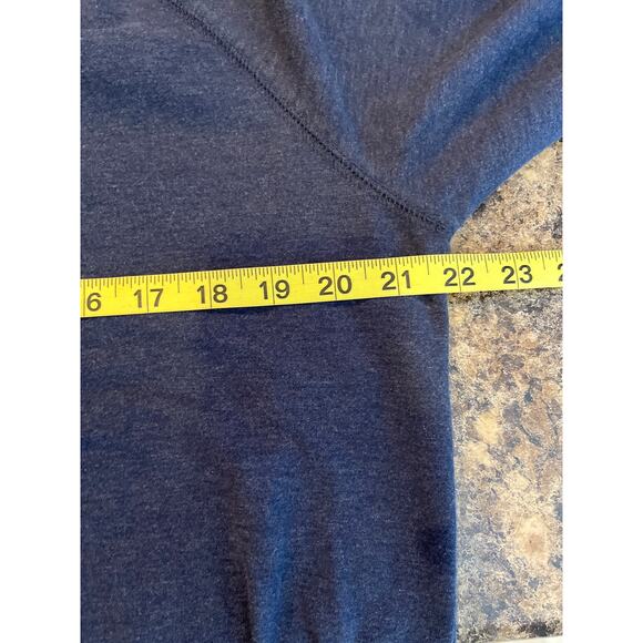 WildFox Good Vibes Blue Sweatshirt with Plush Letters Small - Picture 6 of 7